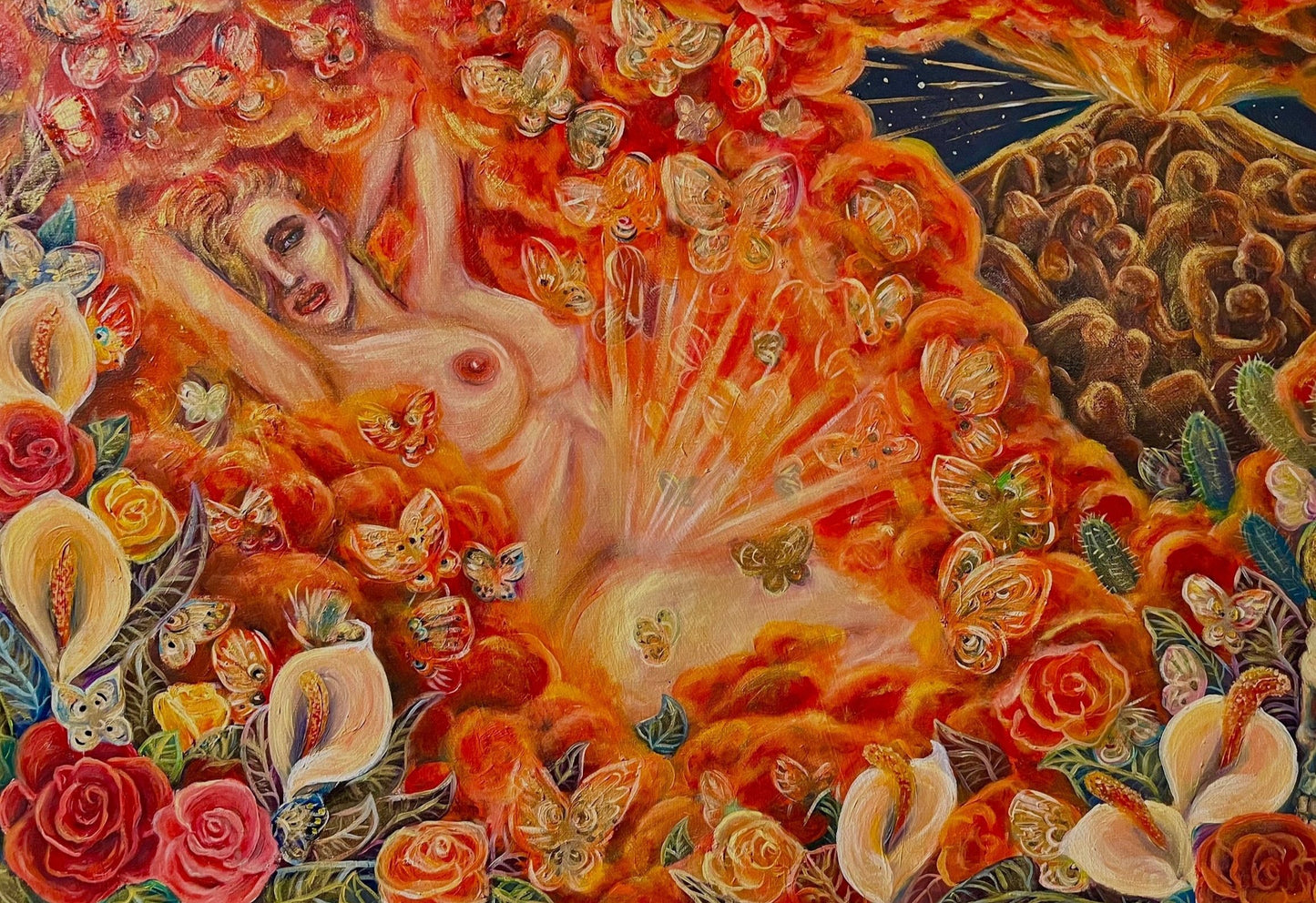 "Sexual Eruption" - Original Painting